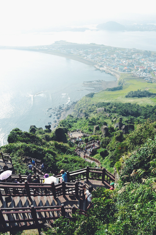 Volcanic view in Jeju, South Korea